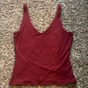 Cherry red Windsor tank top